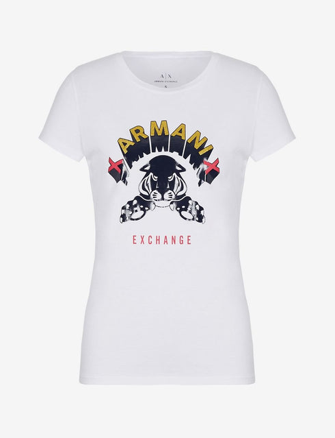 Armani Exchange Tshirt חולצת טישרט ארמני לנשים בסטייל מיוחד